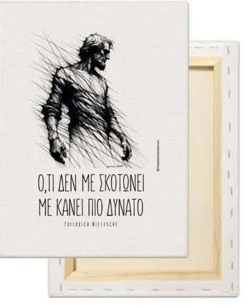 Ό,τι δεν με σκοτώνει με κάνει πιο δυνατό - Friedrich Nietzsche