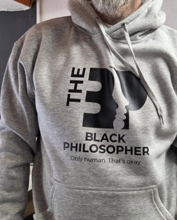 Hoodie - The Black Philosopher ™ (Gray color)