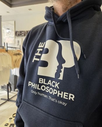 Hoodie - The Black Philosopher ™ (Navy color)
